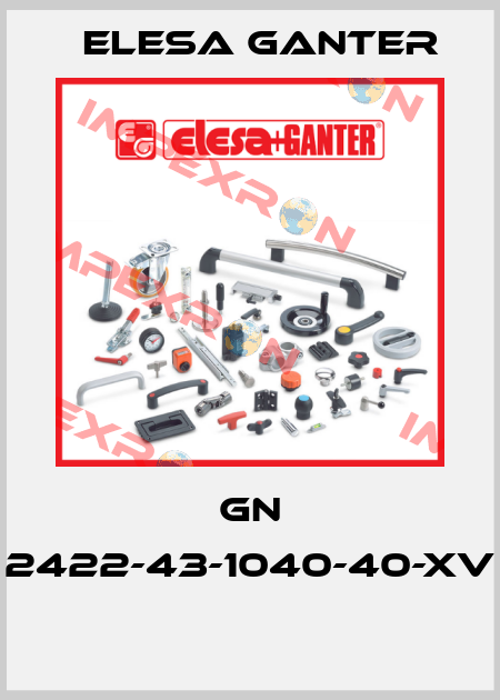GN 2422-43-1040-40-XV  Elesa Ganter