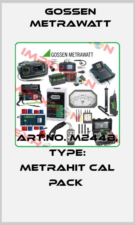 Art.No. M244B, Type: METRAHIT CAL Pack  Gossen Metrawatt