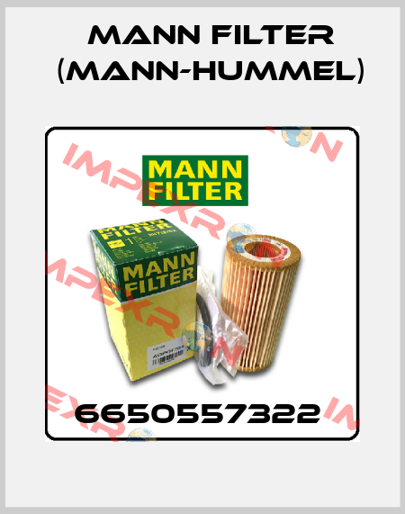 6650557322  Mann Filter (Mann-Hummel)