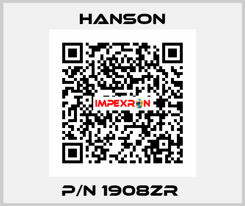 p/n 1908ZR  HANSON