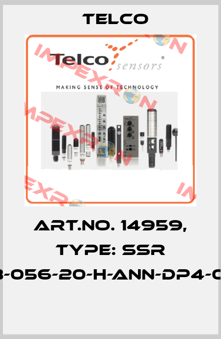 Art.No. 14959, Type: SSR 02-118-056-20-H-ANN-DP4-0.5-J12  Telco