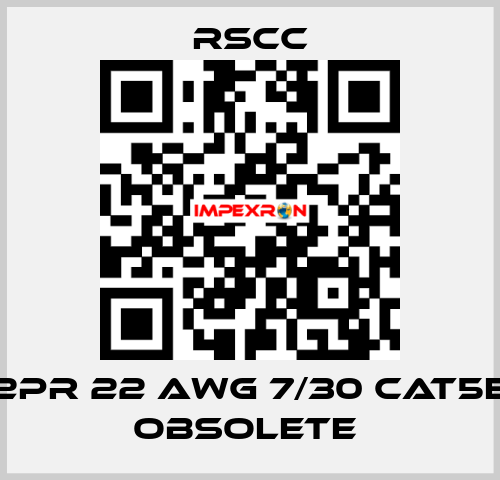 2PR 22 AWG 7/30 CAT5E obsolete  RSCC