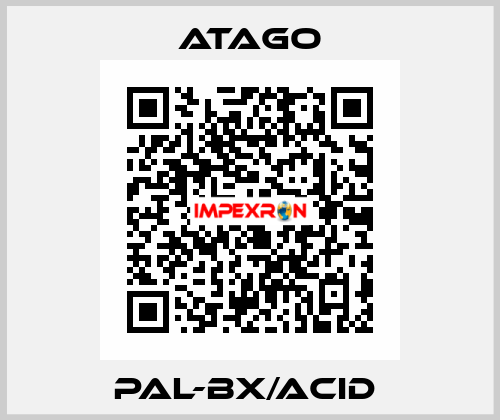 PAL-BX/ACID  ATAGO