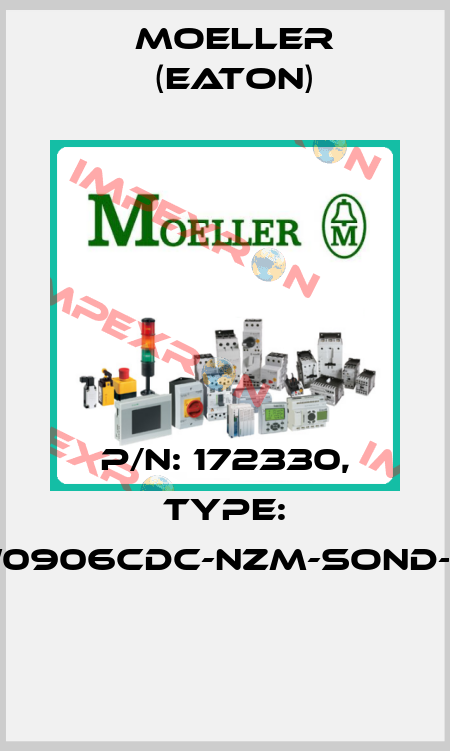 P/N: 172330, Type: XMW0906CDC-NZM-SOND-RAL*  Moeller (Eaton)