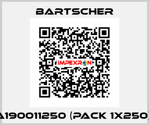 A190011250 (pack 1x250)  Bartscher