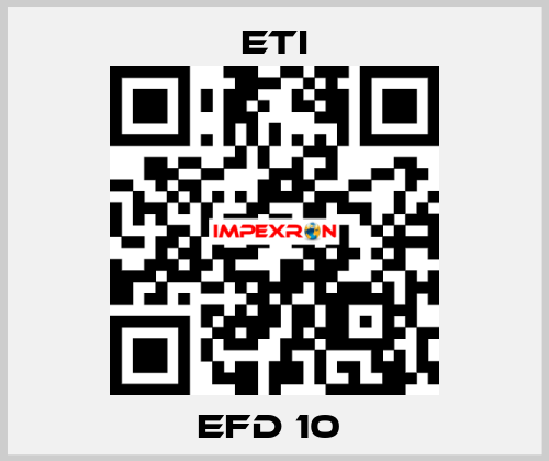 EFD 10  Eti