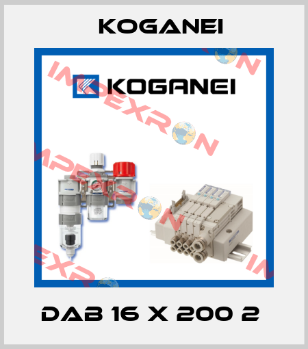 DAB 16 X 200 2  Koganei