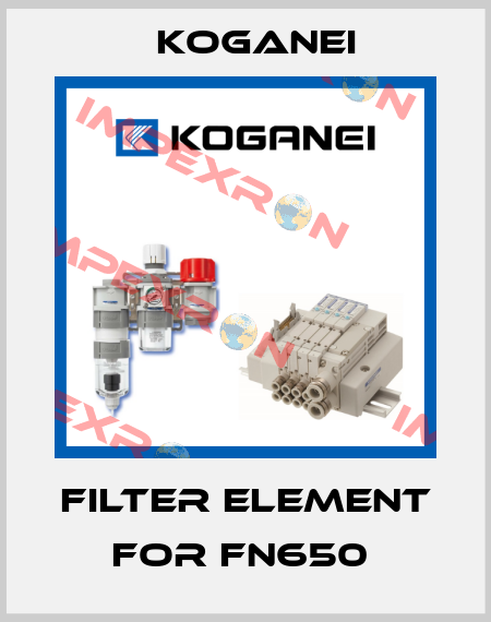 FILTER ELEMENT FOR FN650  Koganei