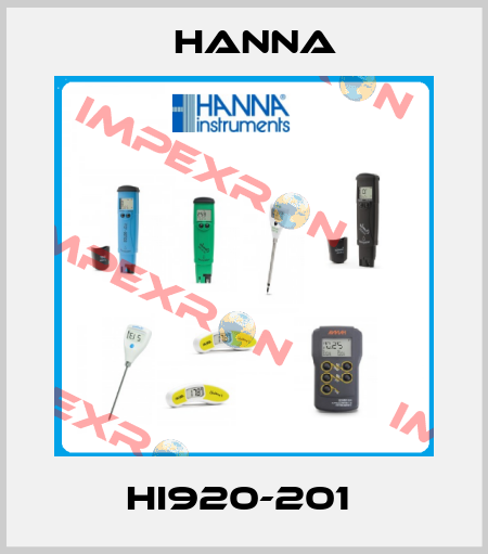 HI920-201  Hanna