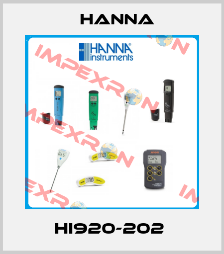 HI920-202  Hanna