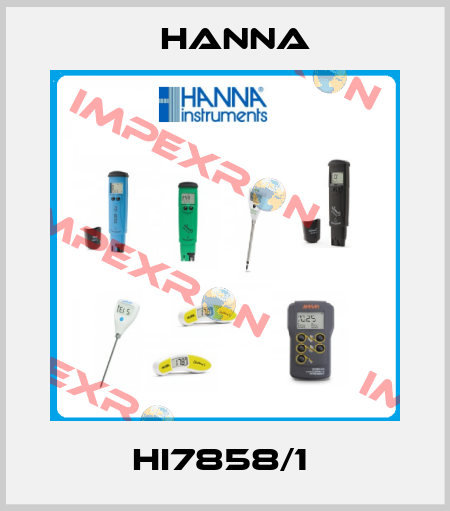 HI7858/1  Hanna