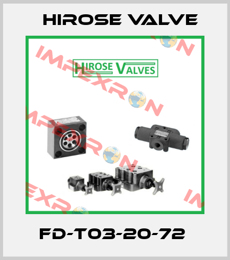 FD-T03-20-72  Hirose Valve
