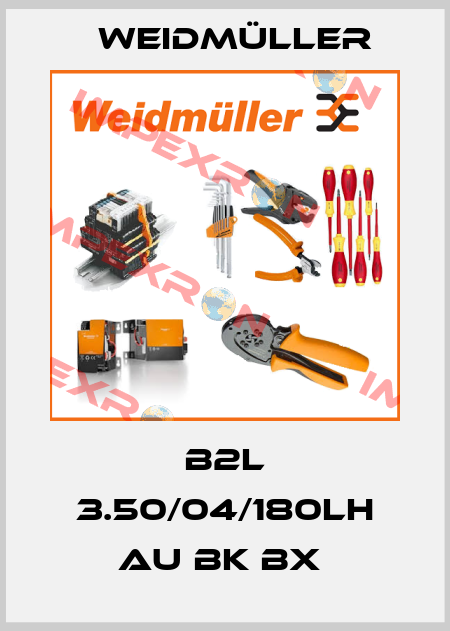 B2L 3.50/04/180LH AU BK BX  Weidmüller