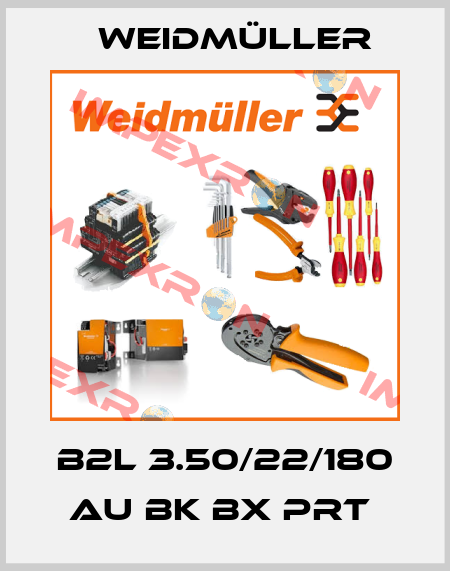 B2L 3.50/22/180 AU BK BX PRT  Weidmüller
