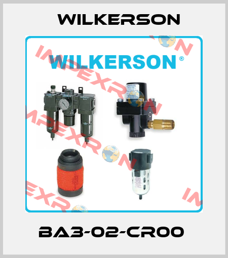 BA3-02-CR00  Wilkerson