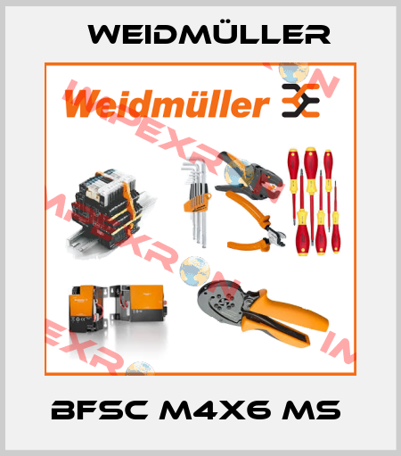 BFSC M4X6 MS  Weidmüller