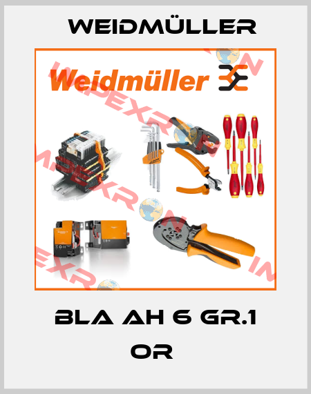 BLA AH 6 GR.1 OR  Weidmüller