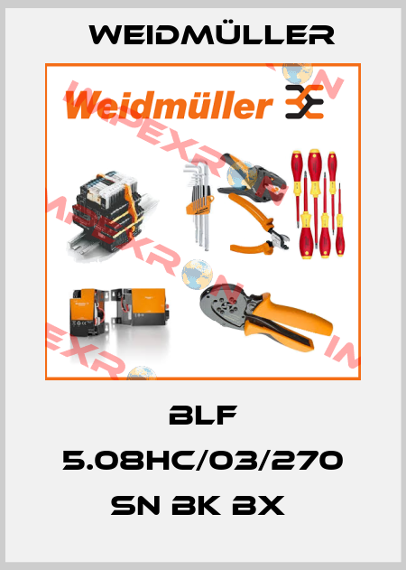 BLF 5.08HC/03/270 SN BK BX  Weidmüller