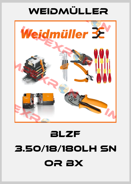 BLZF 3.50/18/180LH SN OR BX  Weidmüller