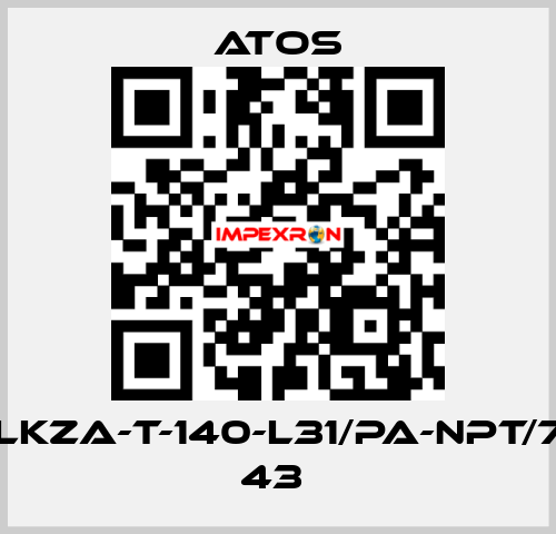 DLKZA-T-140-L31/PA-NPT/7C 43  Atos