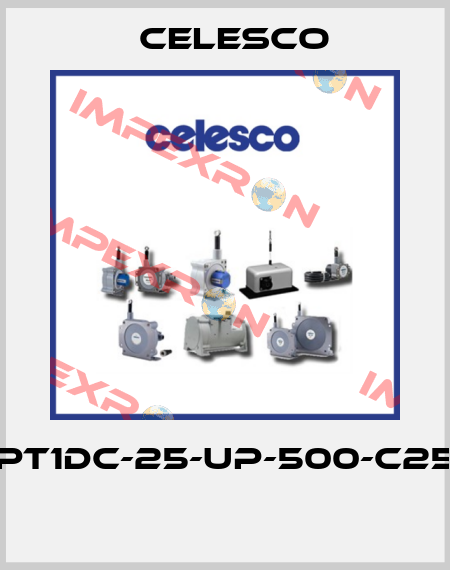 PT1DC-25-UP-500-C25  Celesco