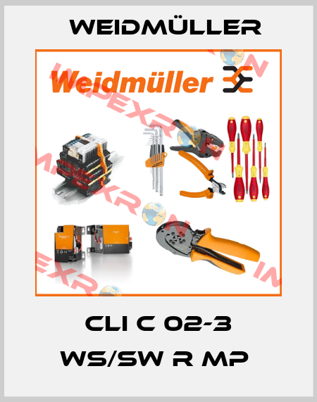 CLI C 02-3 WS/SW R MP  Weidmüller