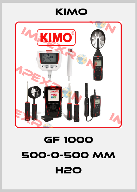 GF 1000 500-0-500 mm H2O KIMO