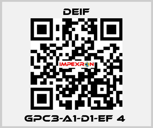 GPC3-A1-D1-EF 4  Deif