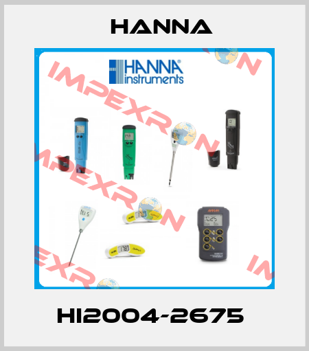 HI2004-2675  Hanna