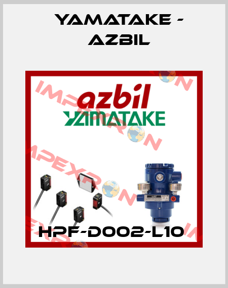 HPF-D002-L10  Yamatake - Azbil
