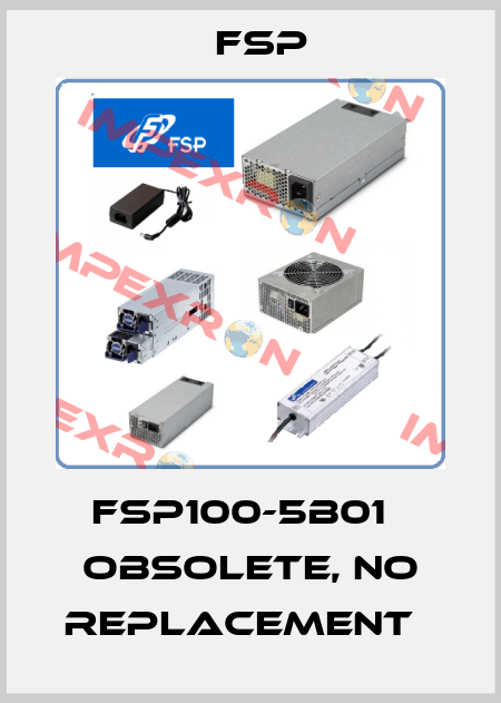 FSP100-5B01   obsolete, no replacement   Fsp