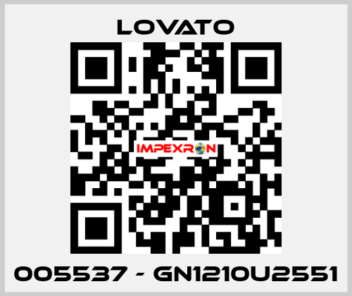 005537 - GN1210U2551 Lovato