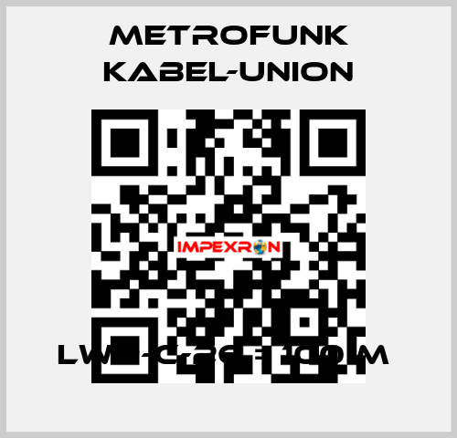 LWP-C-26 = 100 m  METROFUNK KABEL-UNION