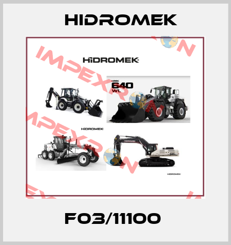 F03/11100  Hidromek