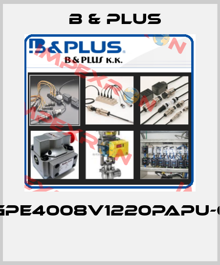 RGPE4008V1220PAPU-02  B & PLUS