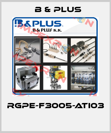 RGPE-F3005-ATI03  B & PLUS