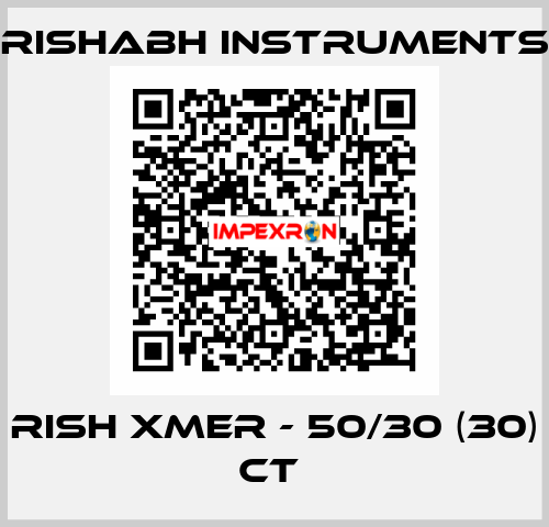 Rish Xmer - 50/30 (30) CT  Rishabh Instruments