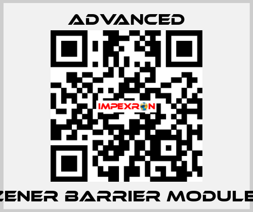 Zener Barrier Module  Advanced