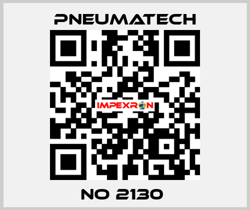 NO 2130  Pneumatech