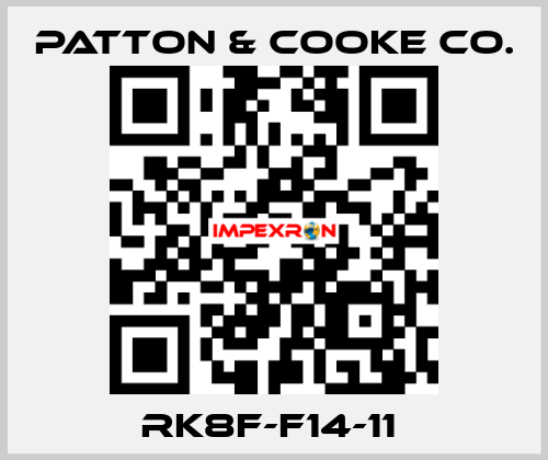 RK8F-F14-11  Patton & Cooke Co.