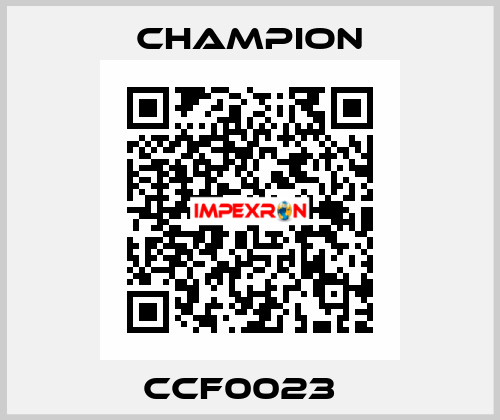 CCF0023   Champion