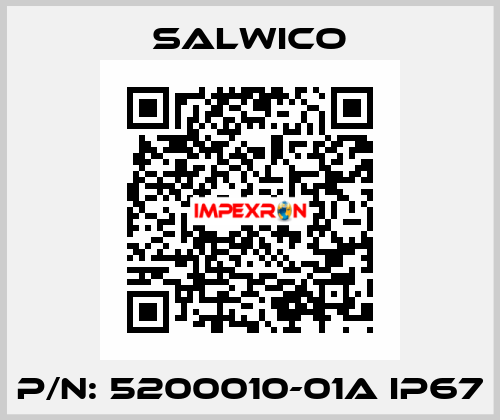 P/N: 5200010-01A IP67 Salwico