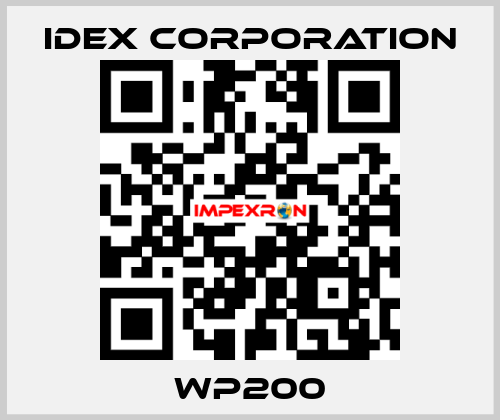 WP200 IDEX Corporation