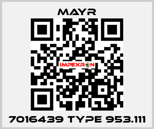 7016439 Type 953.111 Mayr