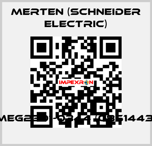 MEG2301-0344 (0851443) Merten (Schneider Electric)