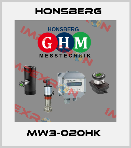 MW3-020HK  Honsberg