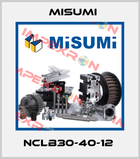NCLB30-40-12  Misumi