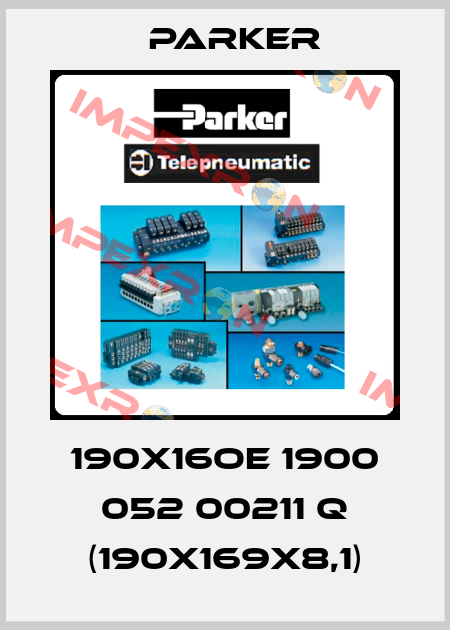190X16OE 1900 052 00211 Q (190X169X8,1) Parker
