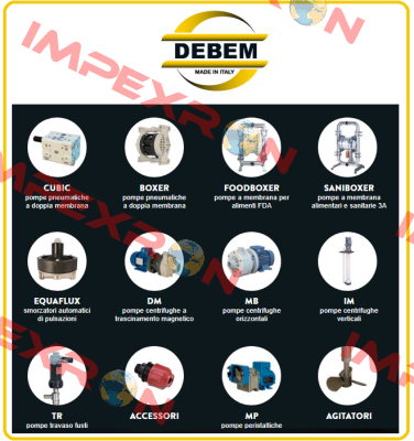 NO:19 PNEUMATIC PART FOR BOXER 50  Debem