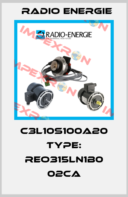 C3L10S100A20 type: REO315LN1B0 02CA Radio Energie